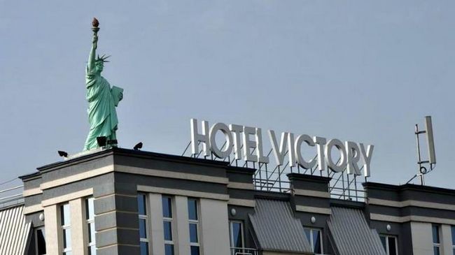 Hotel Victory Pristina Buitenkant foto
