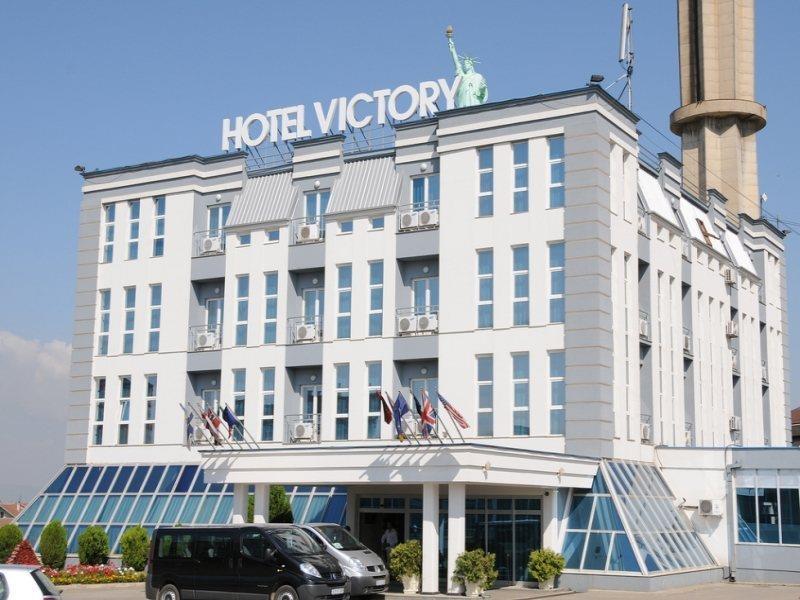 Hotel Victory Pristina Buitenkant foto